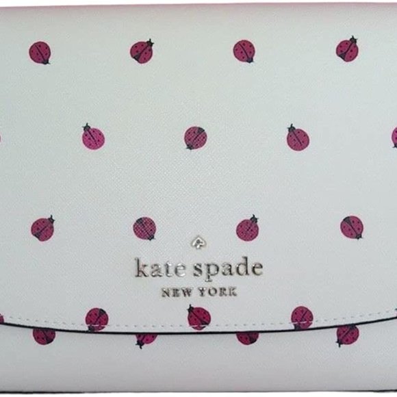 Brand NWT - Kate Spade Carson Ladybug Crossbody & Shoulder Bag- Beautiful - Picture 4 of 6